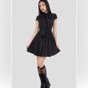 XS Funerary Rites KILLSTAR Black Mini dress